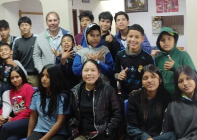 La Iglesia El Resplandor de Cristo. Del País de Bolivia.